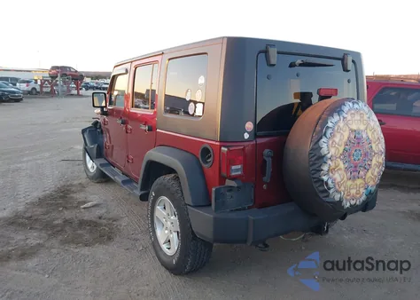 2010 Jeep Wrangler Unlimited Sport from USA, damaged, VIN 1J4BA3H12AL163778